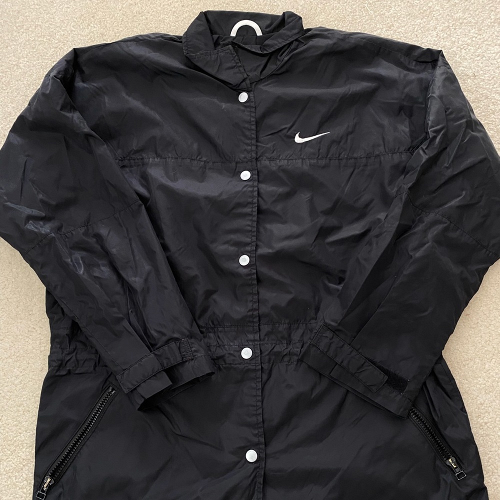 Vintage 90s Nike Windbreaker Button Up Jacket Size Medium